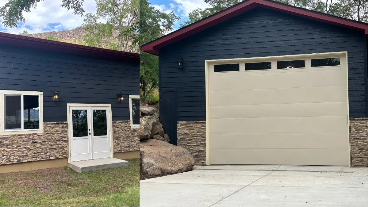New Garage Construction - Level Design Build